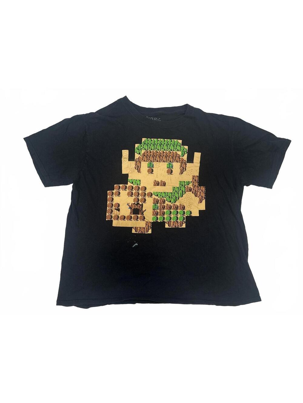 Lootcrate Nintendo Zelda 8-Bit Map Men's Large Tee